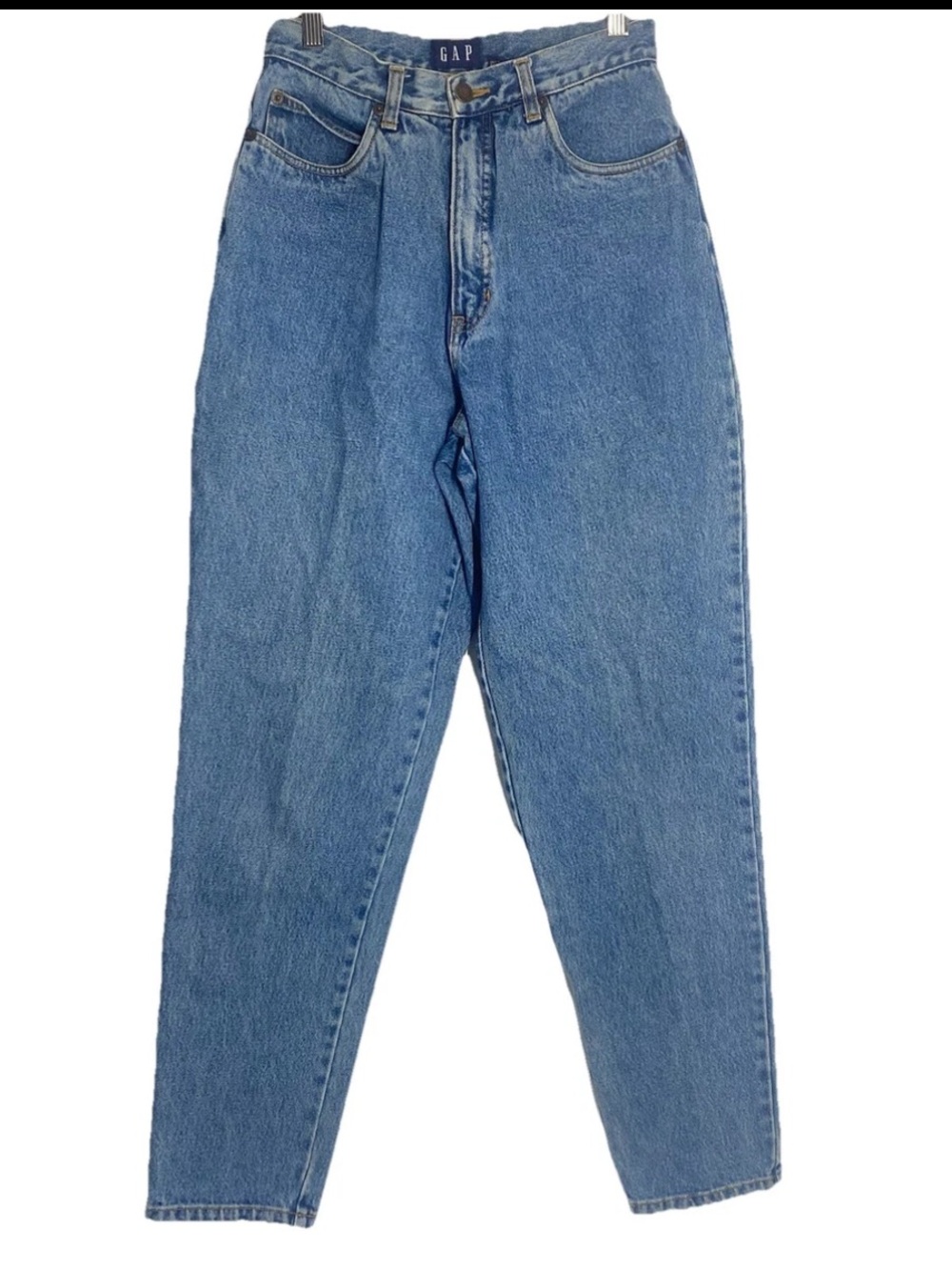 GAP Vintage Straight-Leg Medium Blue Jeans